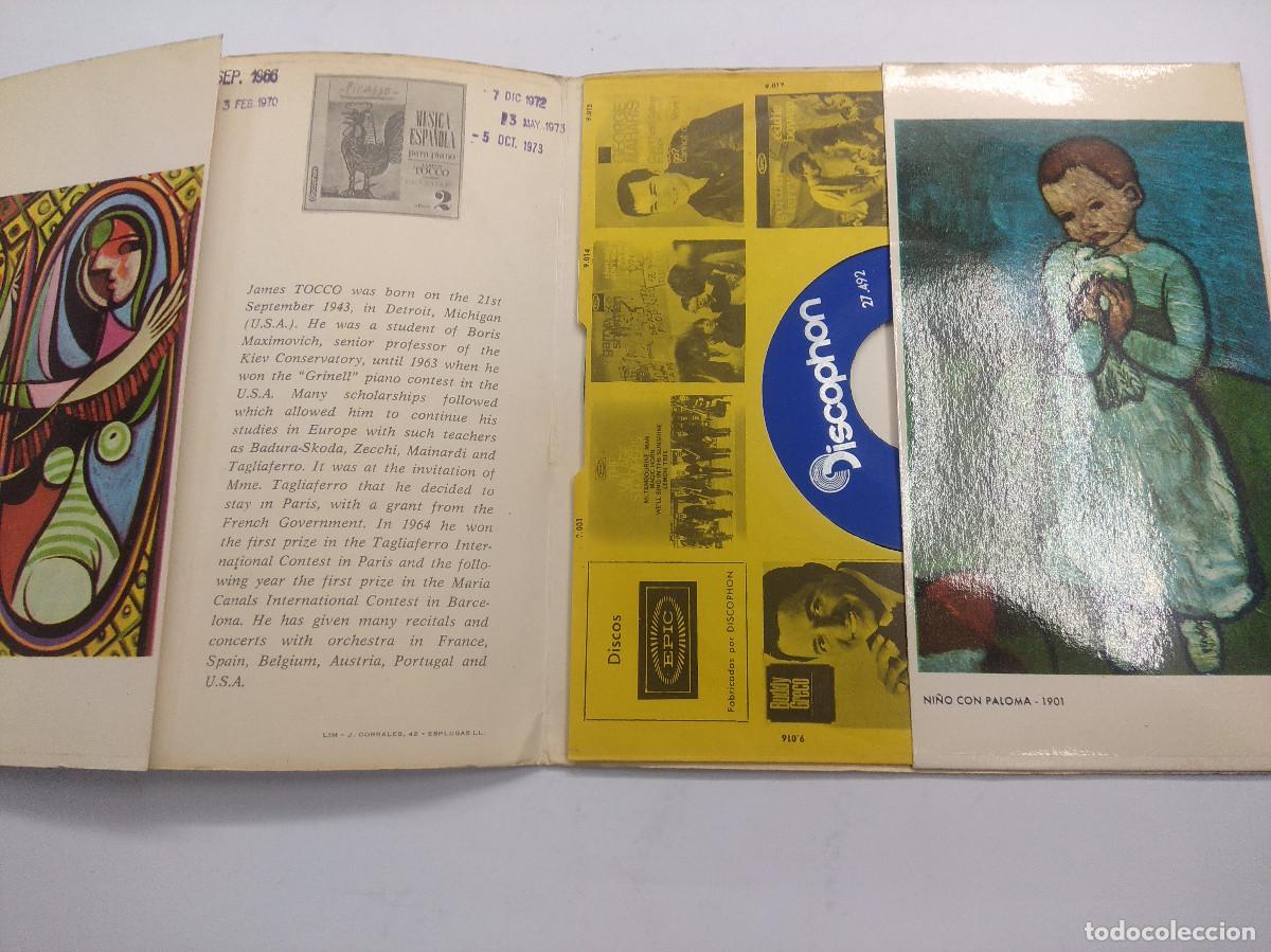 Discos de vinilo: JAMES TOCCO/INTERPRETA ALBENIZ/SINGLE. - Foto 2