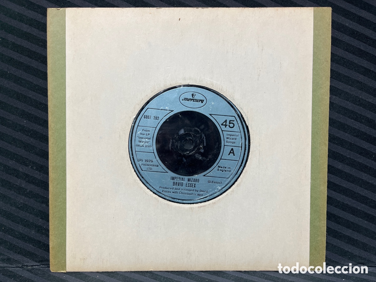 Discos de vinilo: David Essex - Imperial Wizard (7&rdquo;, Single) - Foto 1