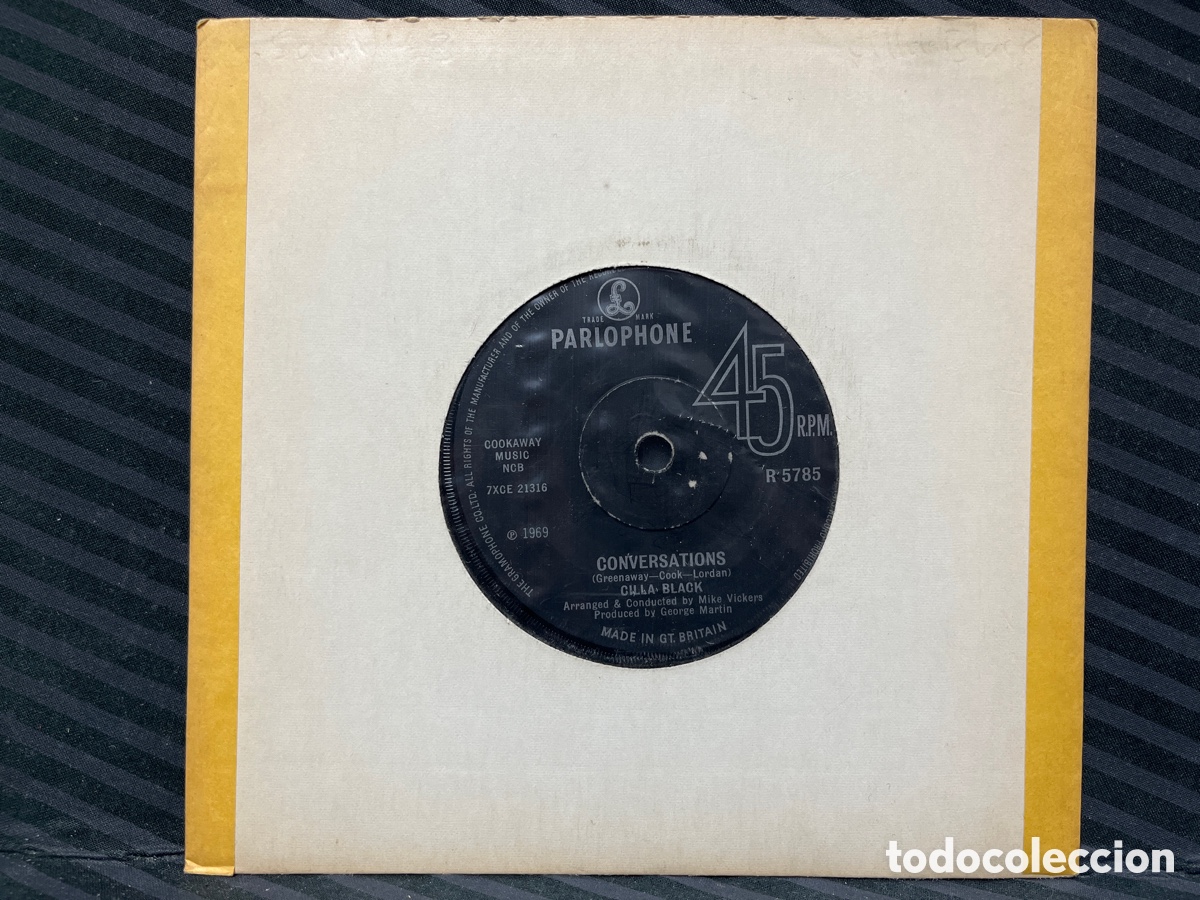 Discos de vinilo: Cilla Black - Conversations (7&rdquo;, Single, Sol) - Foto 1