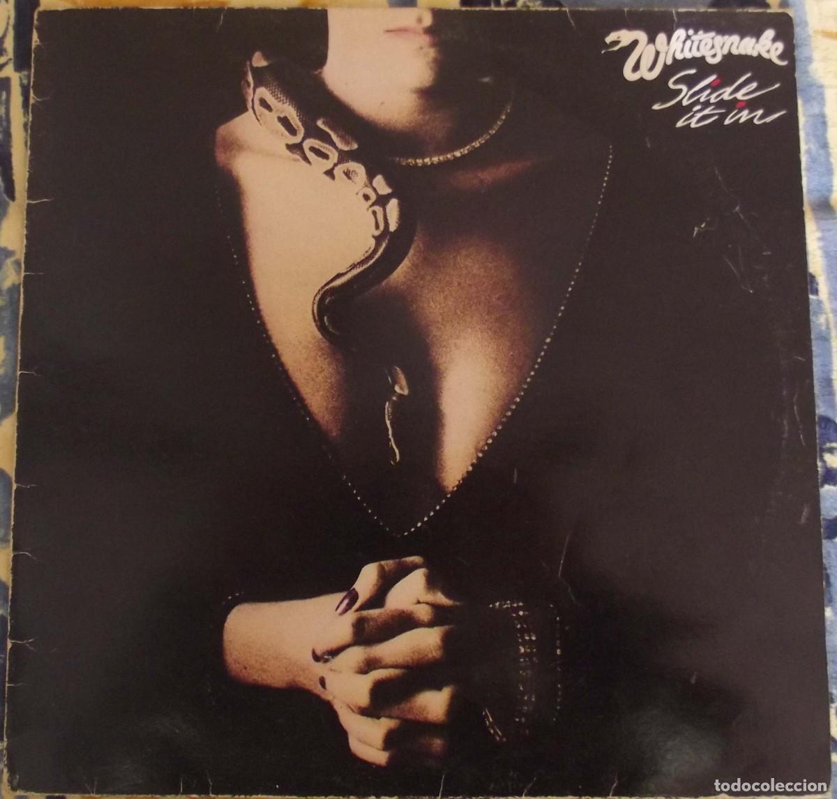 Discos de vinilo: LP Whitesnake slide it in - Foto 2