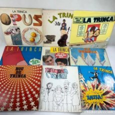 Discos de vinilo: LOTE 9 LP DE LA TRINCA - OPUS - ARA JA AMB LLIBERTAT - XAUXA - TRINCAR I RIURE - NOU DE TRINCA. Lote 376503049