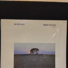 Discos de vinilo: LP PAT METHENY - BRIGHT SIZE LIFE ,1984, ESPAÑA PARTE DE PRECINTADO AÚN. Lote 376510854