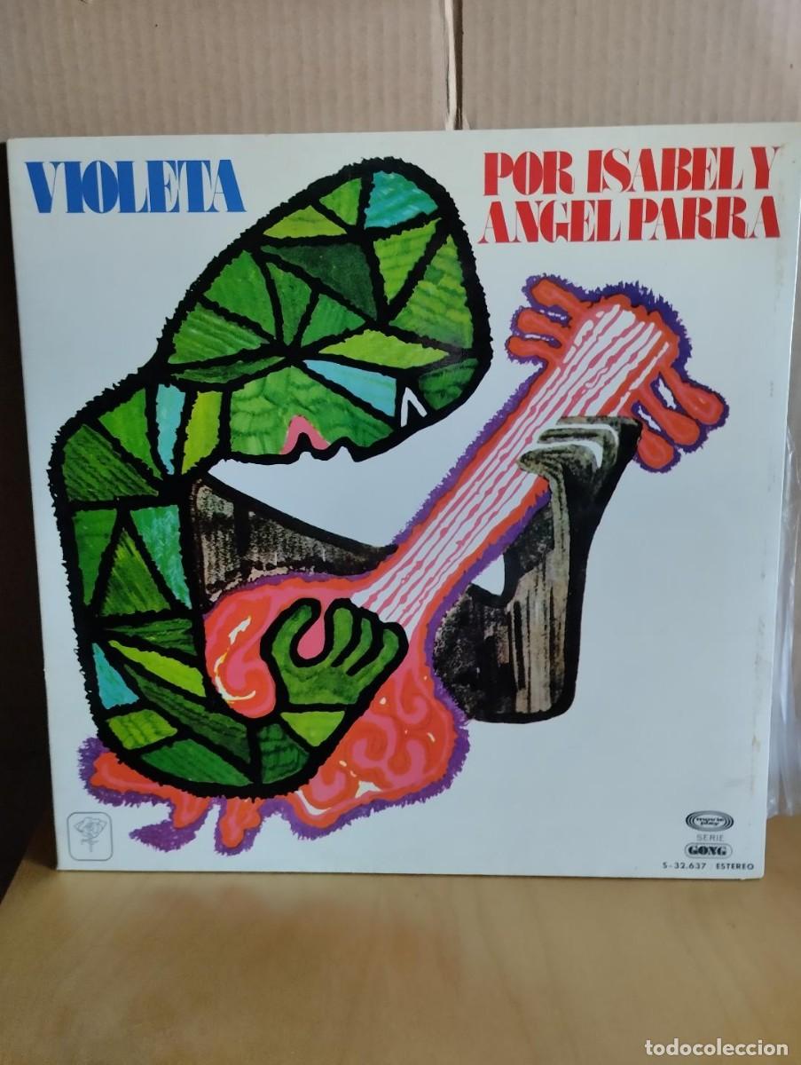 Discos de vinilo: ISABEL Y ANGEL PARRA ---- VIOLETA - Foto 1