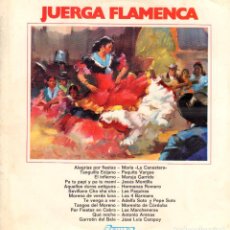 Discos de vinilo: JUERGA FLAMENCA - FANDANGOS, SOLEARES, BULERIAS, TANGUILLO.../ LP OLYMPO 1972 RF-14844. Lote 376530214