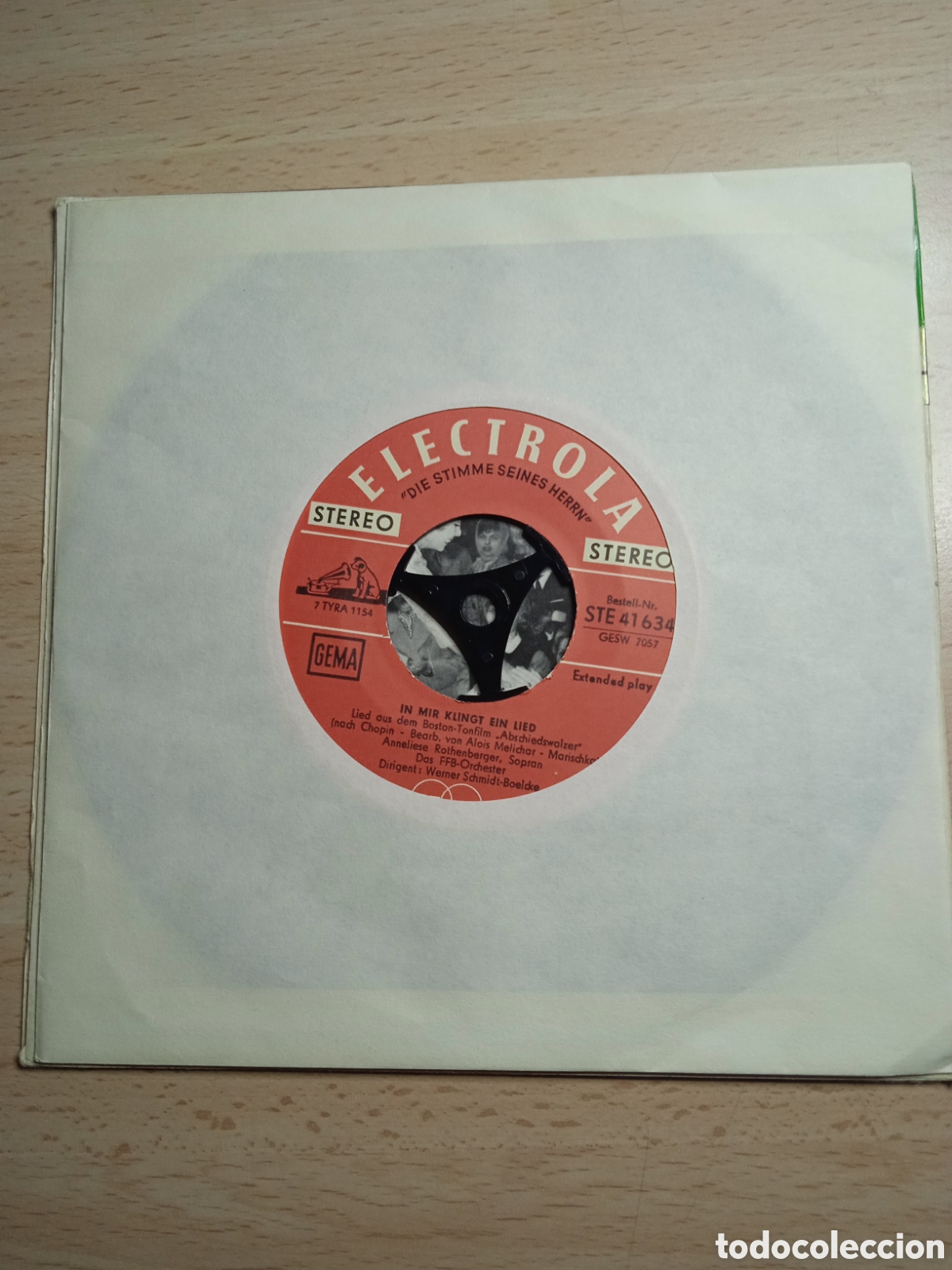 Discos de vinilo: Single 7&rdquo;Anneliese Rothenberger.Soprano.Germany. - Foto 3