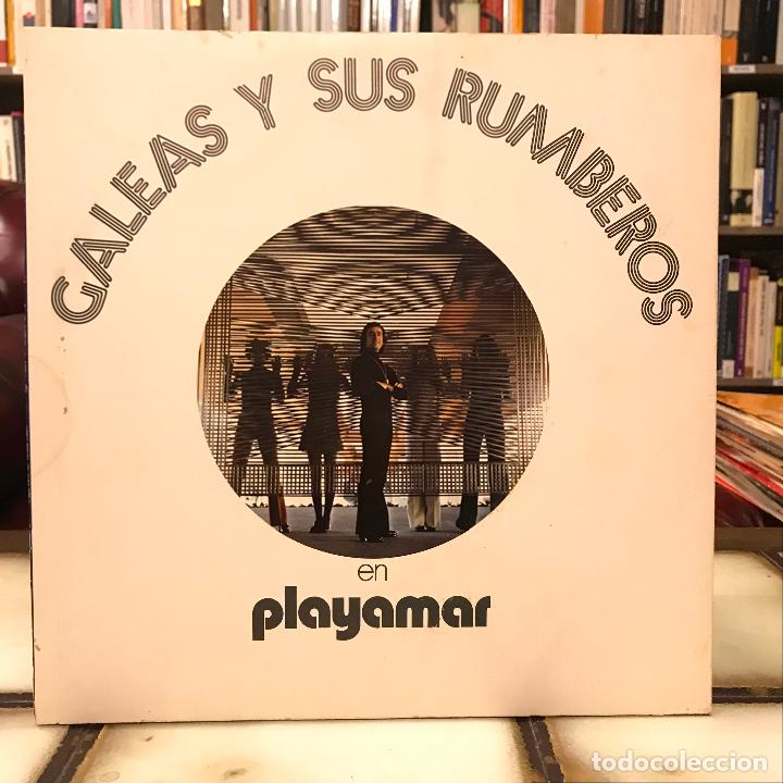 Discos de vinilo: Galeas y sus Rumberos en Playamar. - Foto 1