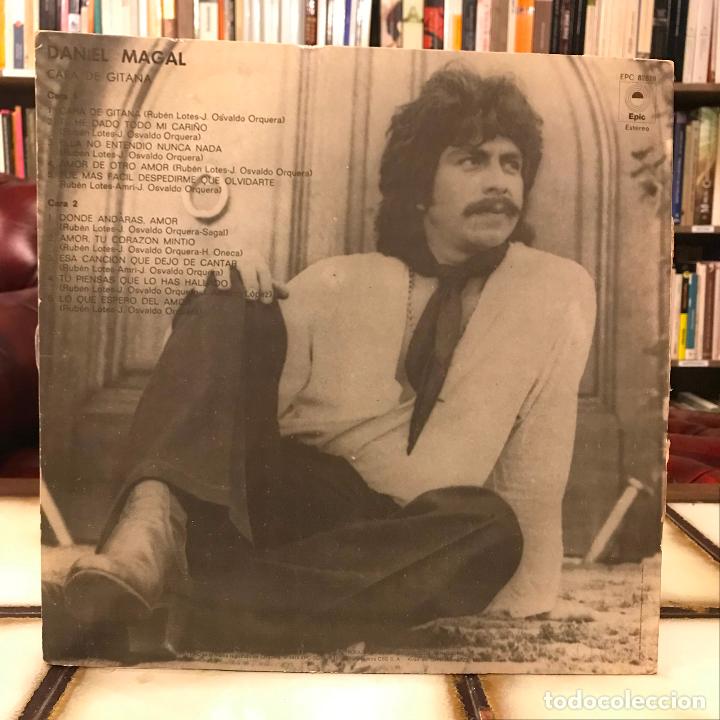 Discos de vinilo: Daniel Magal. Cara de gitana PEDIDO M&Iacute;NIMO 5&euro; - Foto 2