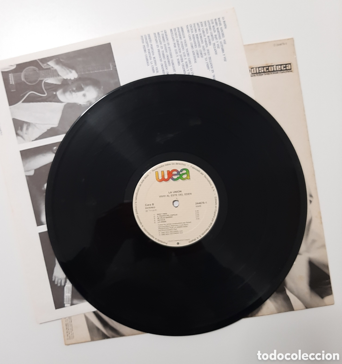 Discos de vinilo: LA UNION &rdquo;VIVIR AL ESTE DEL EDEN&rdquo; VINILO - Foto 5