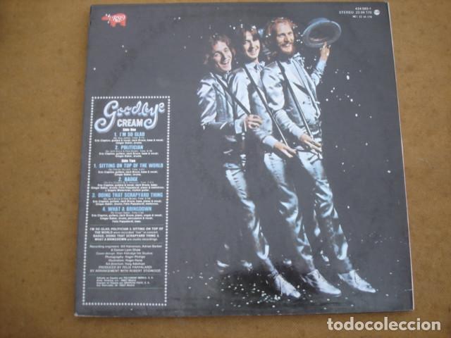 Discos de vinilo: Cream Goodbye - Foto 2