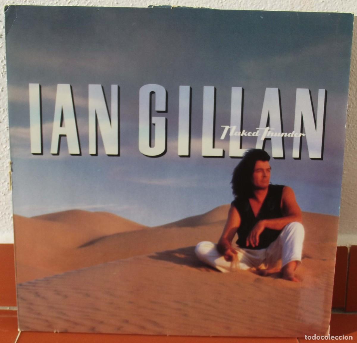 Discos de vinilo: LP Ian Gillan naked thunder - Foto 1