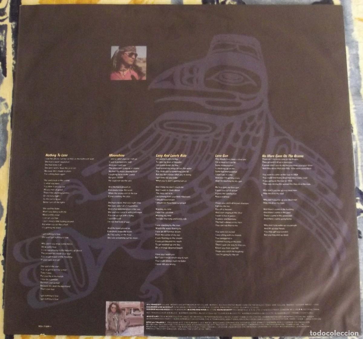 Discos de vinilo: LP Ian Gillan naked thunder - Foto 3