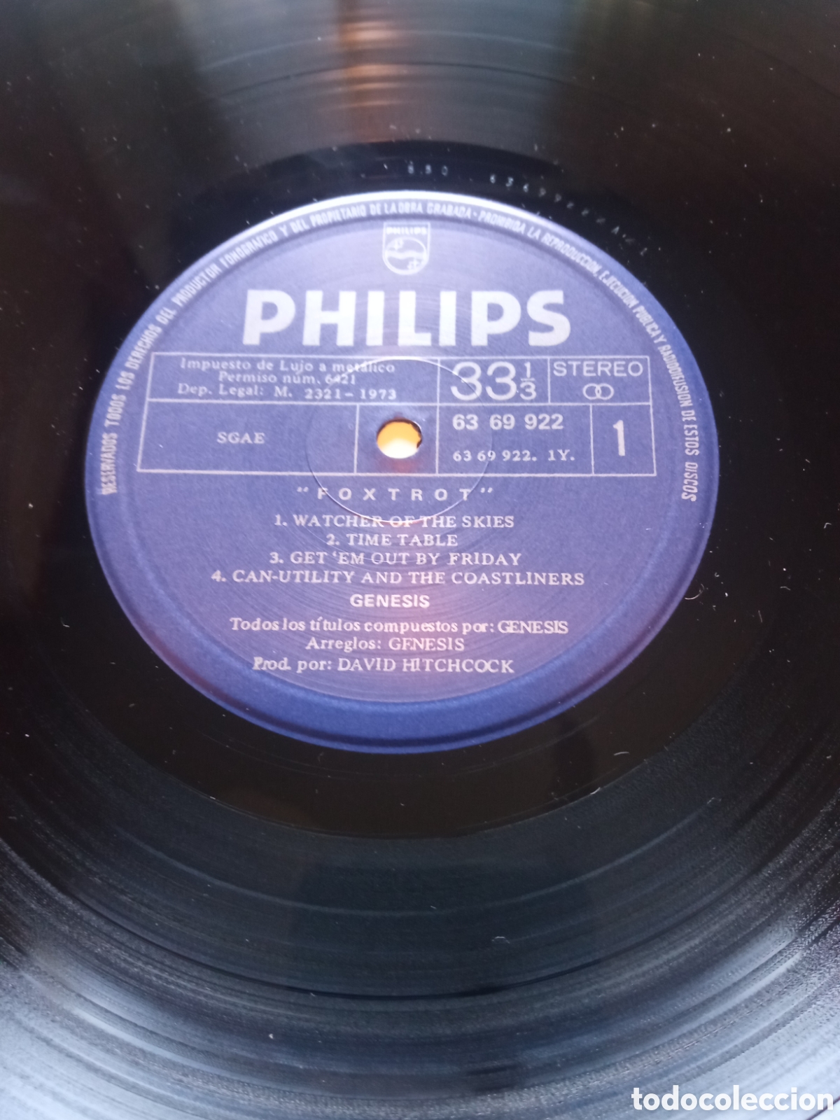 Discos de vinilo: G&eacute;nesis - Foxtrot Vinilo Lp - Foto 3
