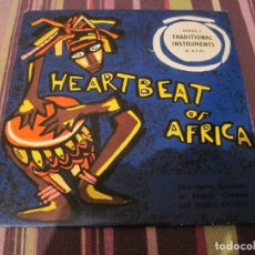 Discos de vinilo: EP HEARTBEAT OF AFRICA SERIES 2 TRADITIONAL INSTRUMENTS + INSERT