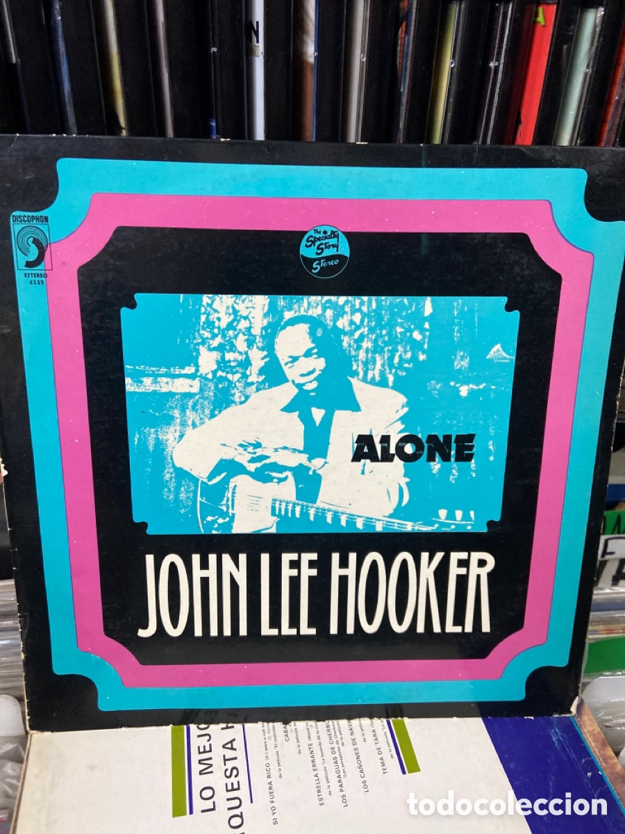 Discos de vinilo: John Lee Hooker Alone - Foto 1