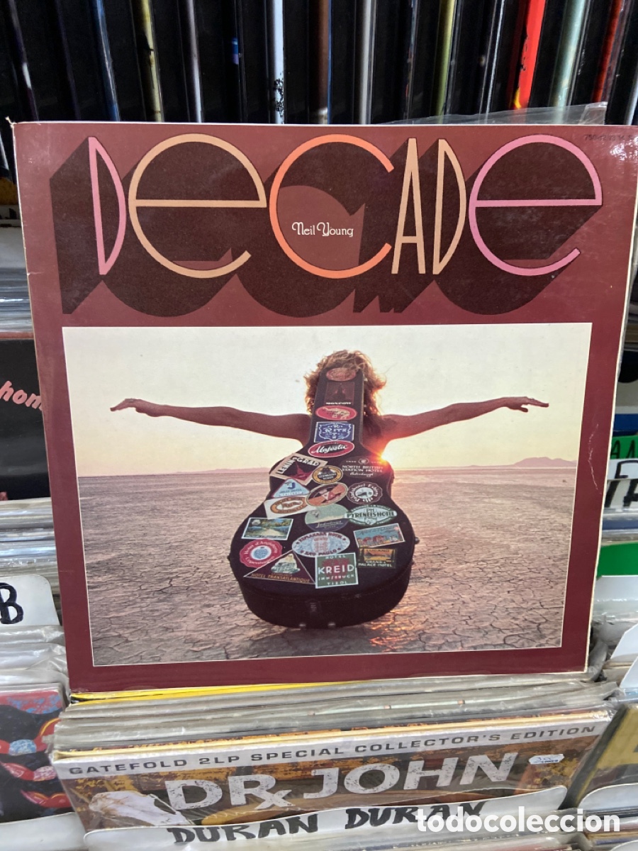 Discos de vinilo: Neil Young decade 3 lps - Foto 1