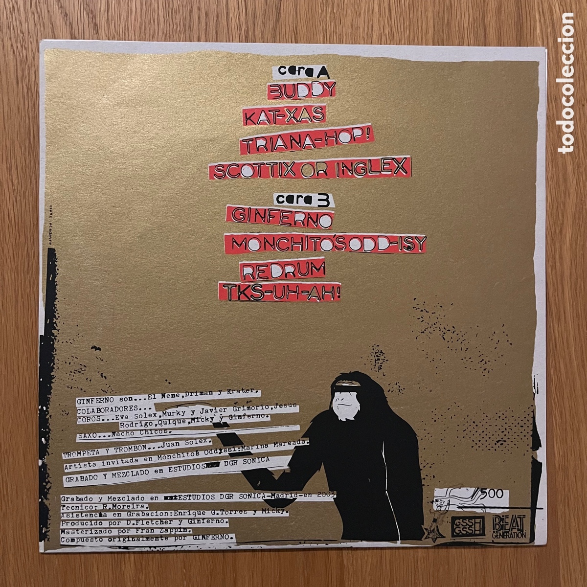 Discos de vinilo: Ginferno - vinilo 10&rdquo; - Foto 2