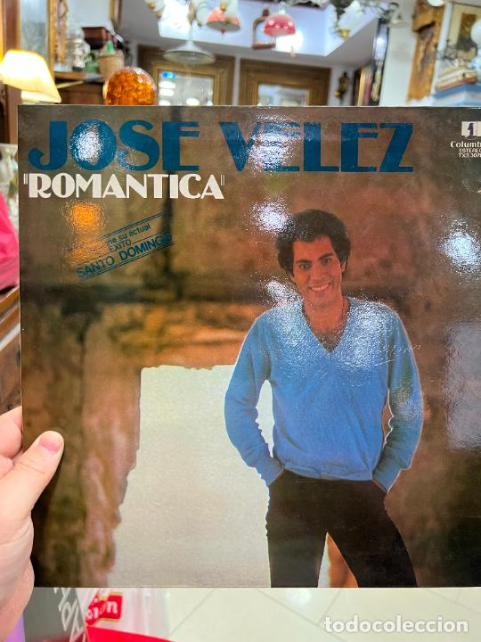 Discos de vinilo: LP JOSE VELEZ - ROMANTICA - Foto 1