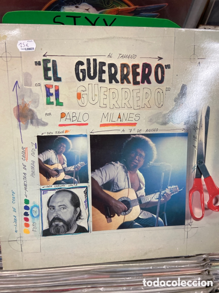 Discos de vinilo: El guerrero Pablo Milan&eacute;s - Foto 1