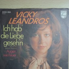Discos de vinilo: SINGLE 7” VICKY LEANDROS.GERMANY.ICH HAB'DIE LIEBE GESEH'N.. Lote 376663404