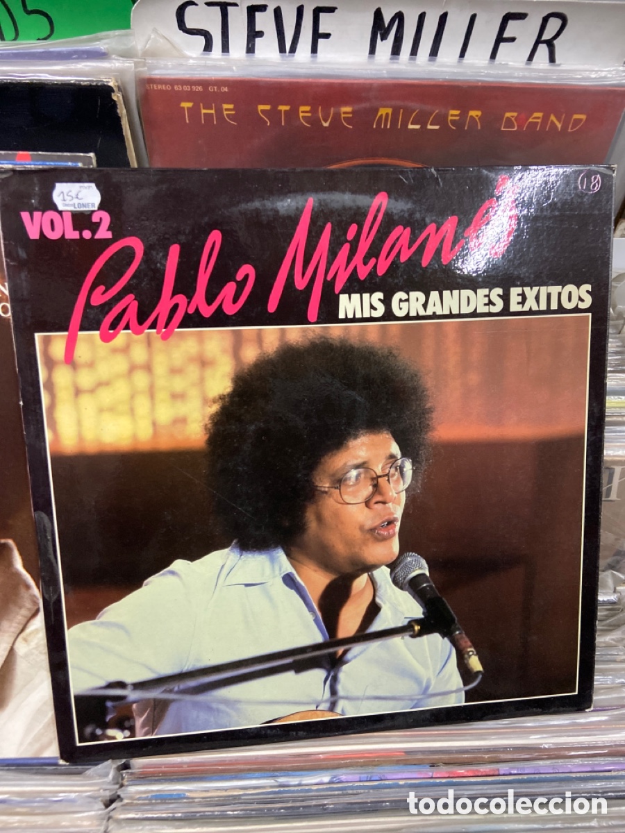 Discos de vinilo: Pablo Milan&eacute;s mis grandes &eacute;xitos dos - Foto 1