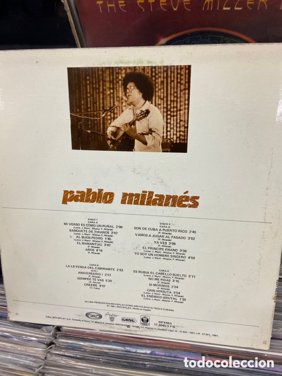 Discos de vinilo: Pablo Milan&eacute;s el manantial 2 lps - Foto 2