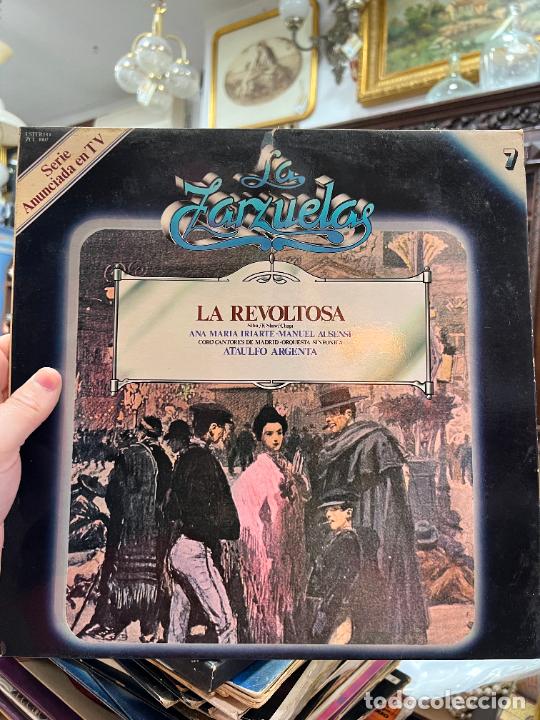 Discos de vinilo: LP LA ZARZUELA - LA REVOLTOSA - Foto 1