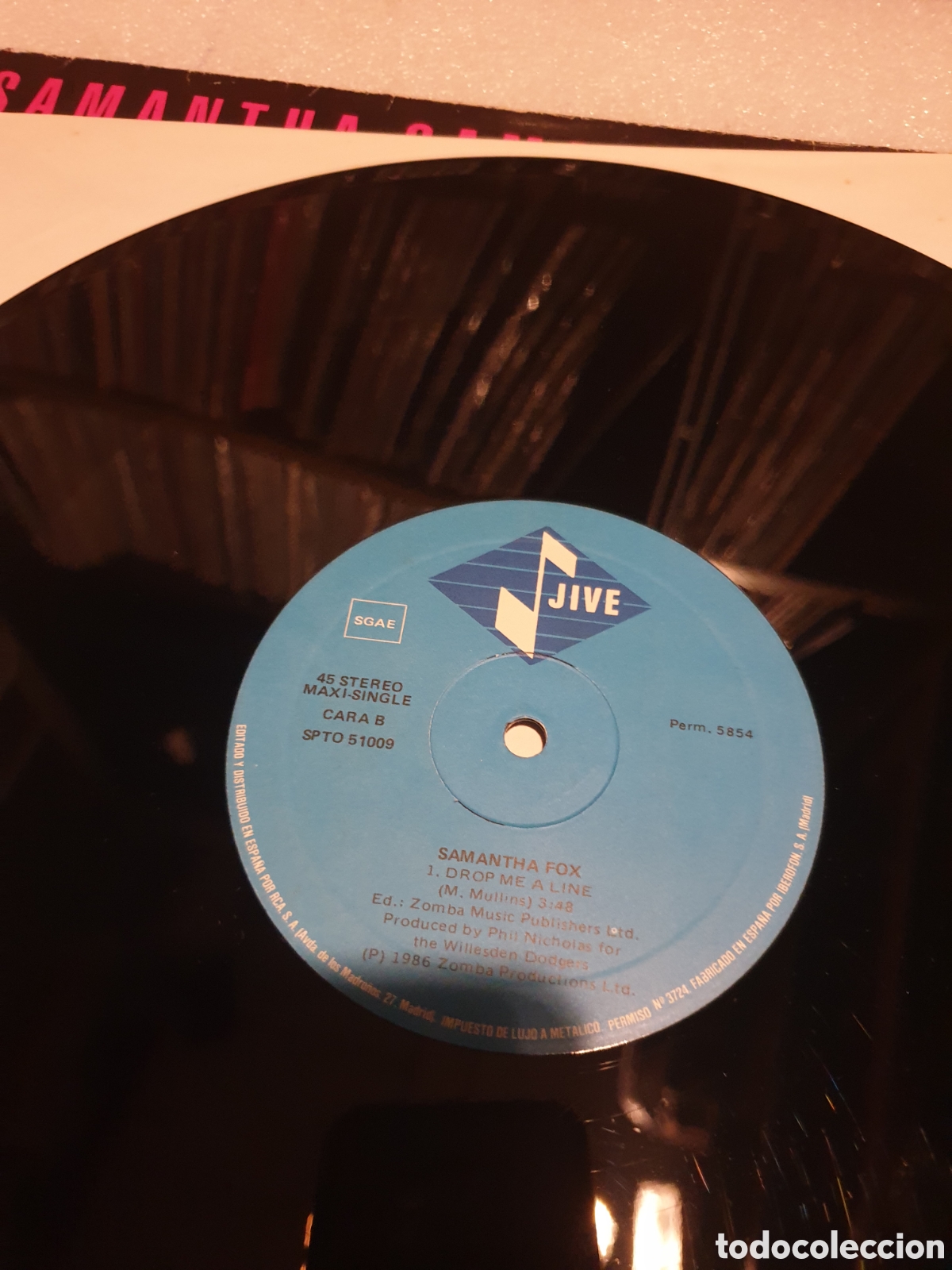 Discos de vinilo: Samantha Fox - Do ya Do ya (wanna please me) - Foto 4