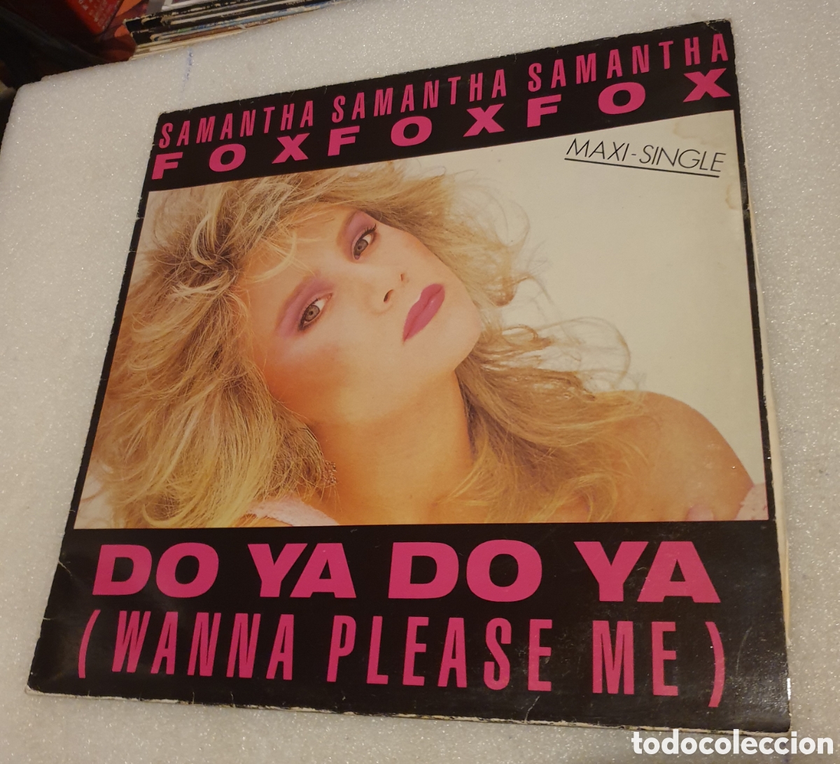 Discos de vinilo: Samantha Fox - Do ya Do ya (wanna please me) - Foto 1