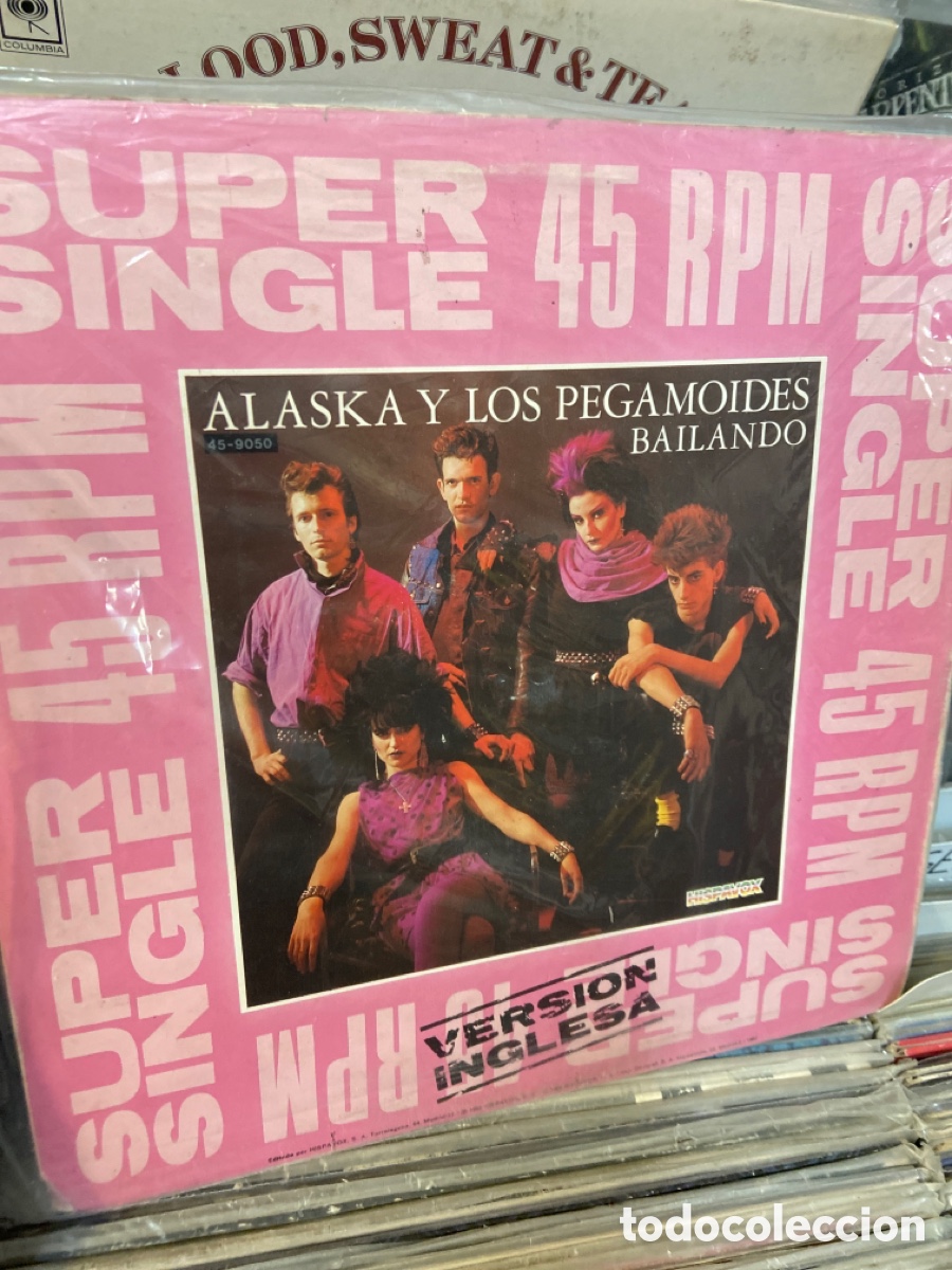 Discos de vinilo: Alaska y Los pegamoides bailando version inglesa - Foto 2