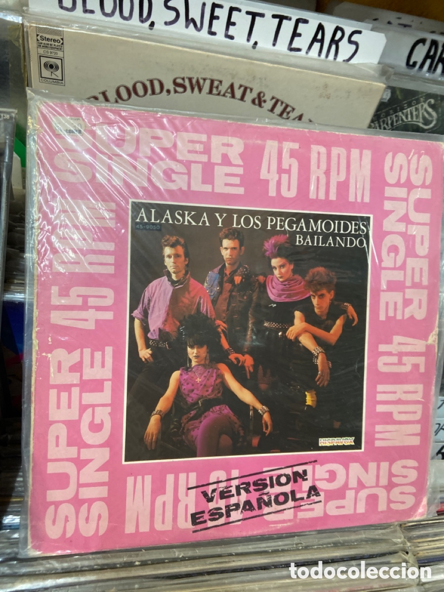 Discos de vinilo: Alaska y Los pegamoides bailando version inglesa - Foto 1