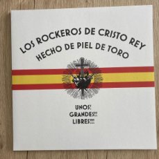 Dischi in vinile: LOS ROCKEROS DE CRISTO REY ”HECHO DE PIEL DE TORO” 12” EP RAC OI! ISD SKINS