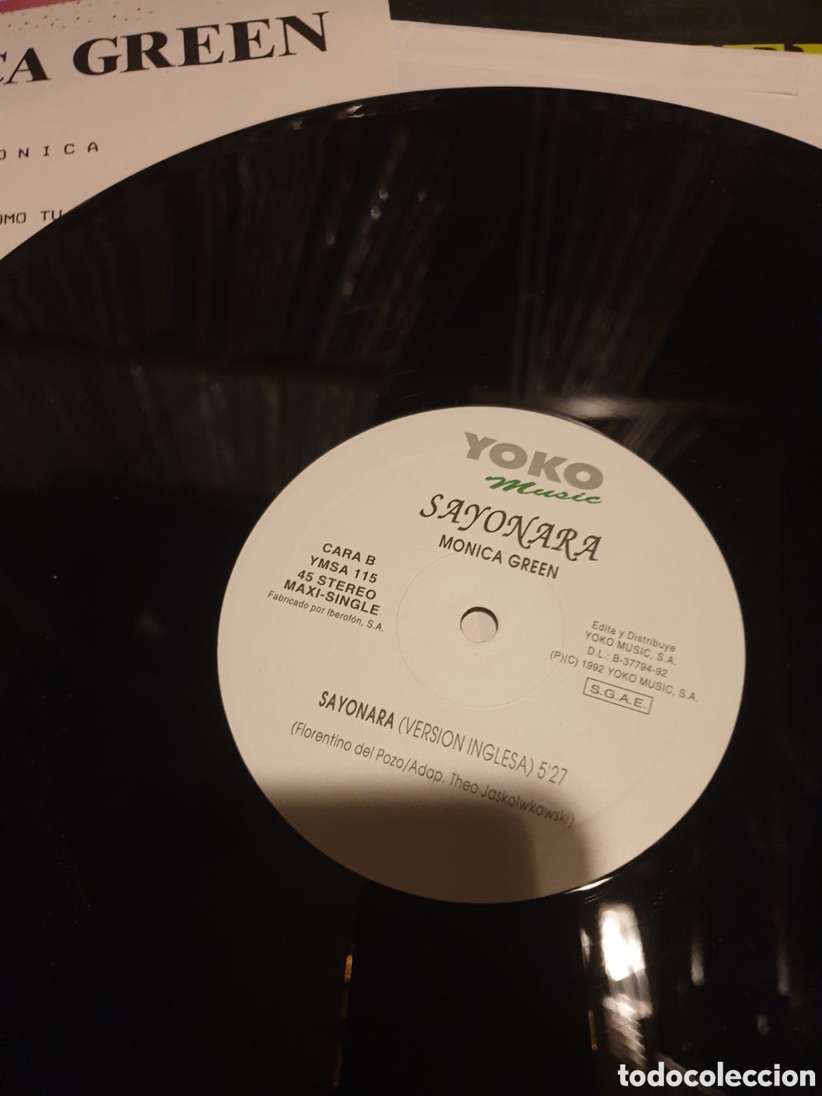 Discos de vinilo: Monica Green - Sayonara - Foto 3