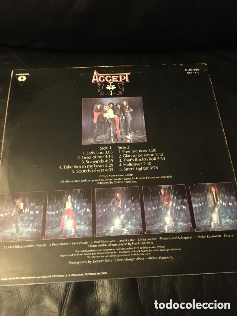 Discos de vinilo: Accept - Accept Lp - Foto 2