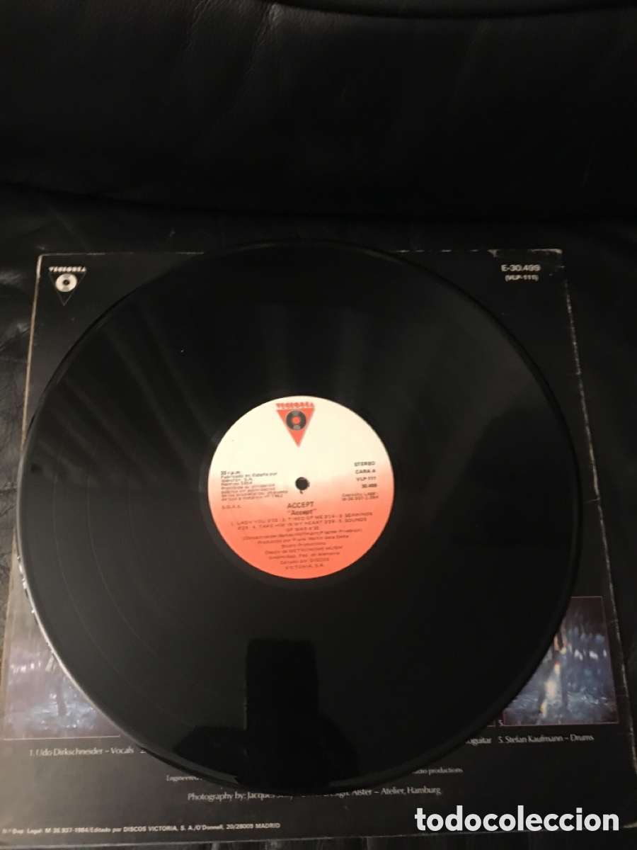 Discos de vinilo: Accept - Accept Lp - Foto 7