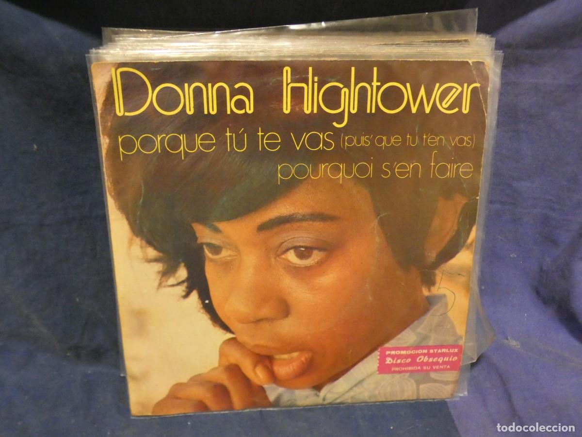 Discos de vinilo: EXPRO DISCO 7 PUGLDAS DISCO ACEPTABLE DONNA HIGHTOWER - Foto 1