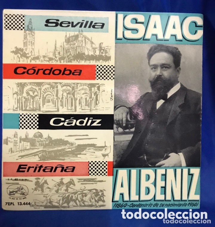 Discos de vinilo: DISCO VINILO , ISAAC ALBENIZ DE 1960 - Foto 1