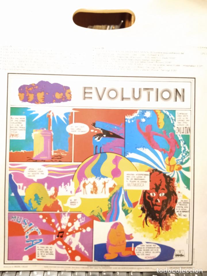Discos de vinilo: EVOLUTION FRESH GARBAGE - EVOLUTION lp spain 2000 pepeto top - Foto 2