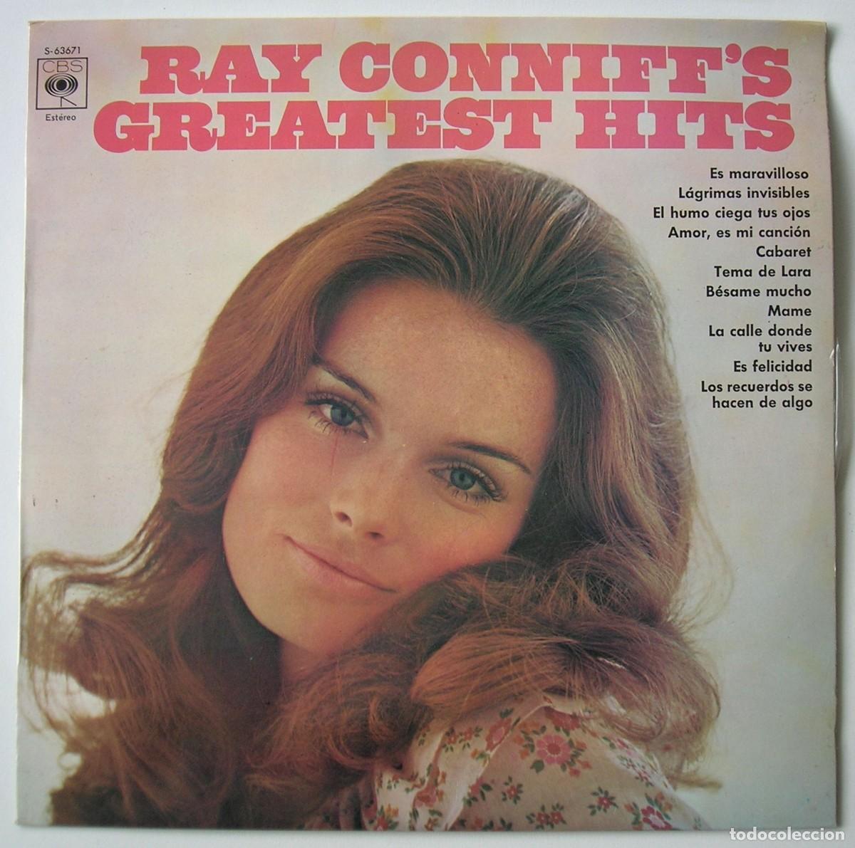 Discos de vinilo: RAY CONNIFF: GREATEST HITS. CBS 1973. NUNCA ESCUCHADO - Foto 1