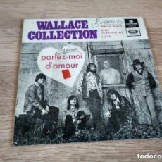 Discos de vinilo: WALLACE ECOLLECTION - PARLEZ MOI D'AMOUR SINGLE. Lote 376728944