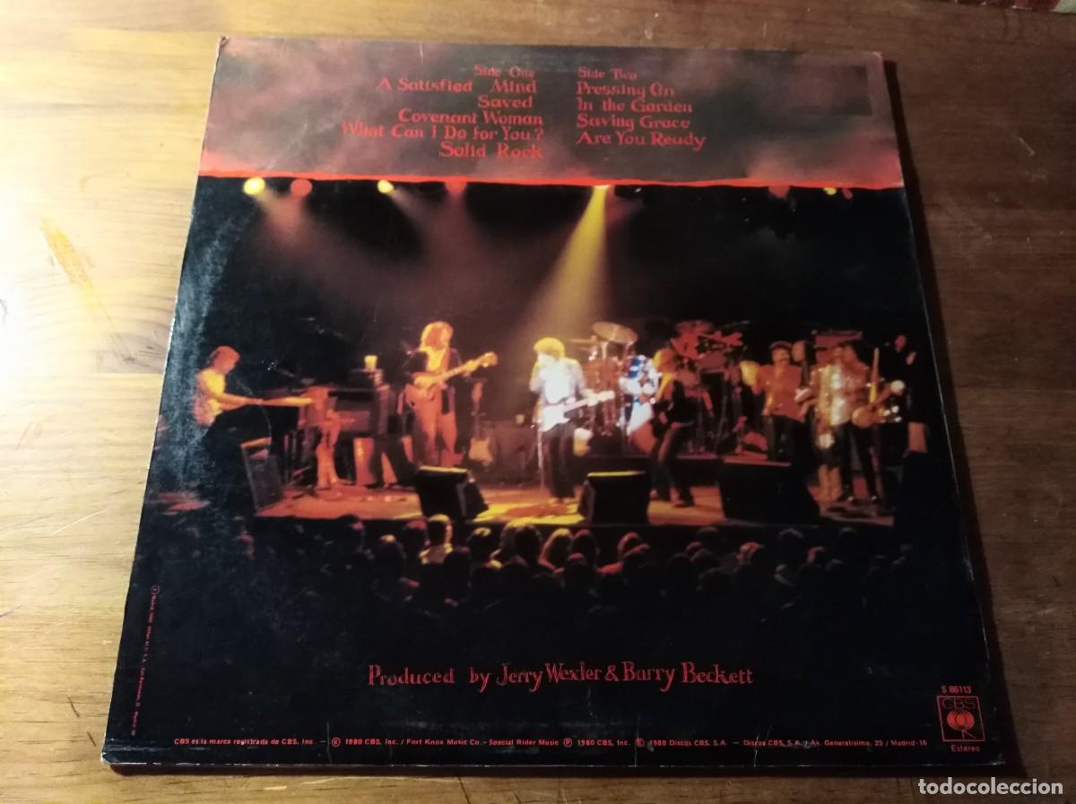 Discos de vinilo: BOB DYLAN - Saved ********** LP ESPA&Ntilde;OL 1980 - Foto 2