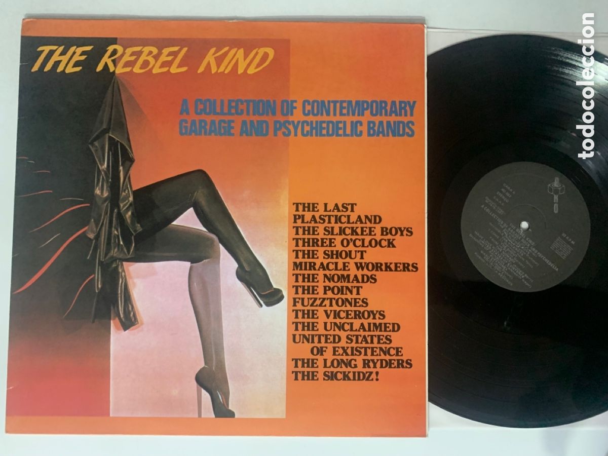 Discos de vinilo: LP The Rebel Kind edicion espa&ntilde;ola de 1987