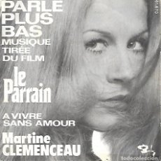 Discos de vinilo: MARTINE CLEMENCEAU - A VIVRE SANS AMOUR / PARLE PLUS BAS - BARCLAY. Lote 376751929