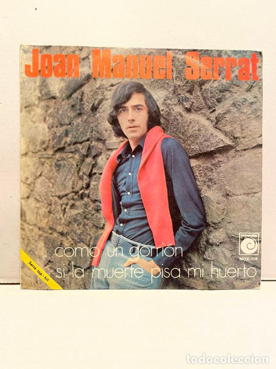 Discos de vinilo: SINGLE DE JOAN MANUEL SERRAT - Foto 1