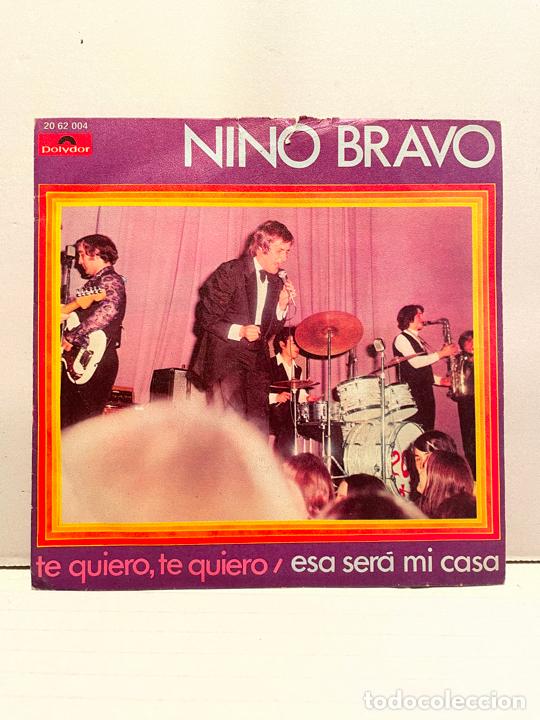 Discos de vinilo: DISCO SINGLE DE NINO BRAVO - Foto 1