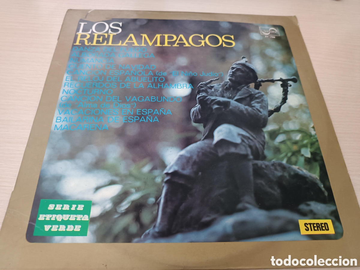 Discos de vinilo: VINILO LOS REL&Aacute;MPAGOS - Foto 1
