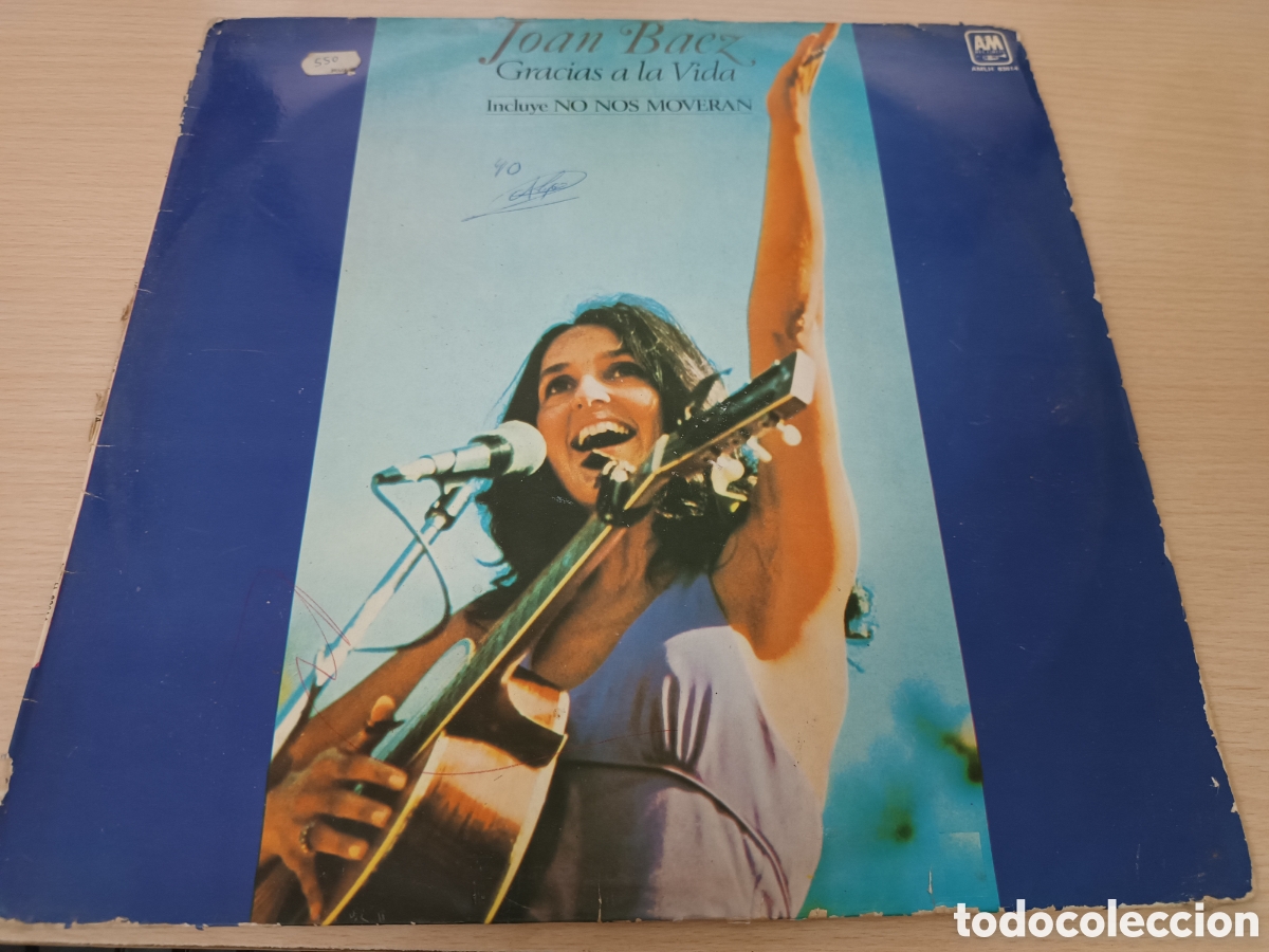 Discos de vinilo: VINILO JOAN BAEZ, GRACIAS A LA VIDA - Foto 1