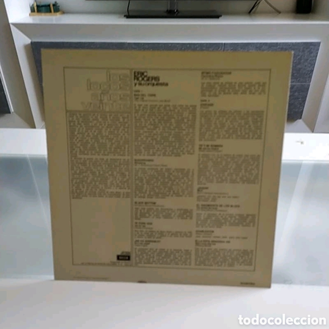 Discos de vinilo: Lp Eric Rogers y su orquesta. Los locos a&ntilde;os - Foto 2