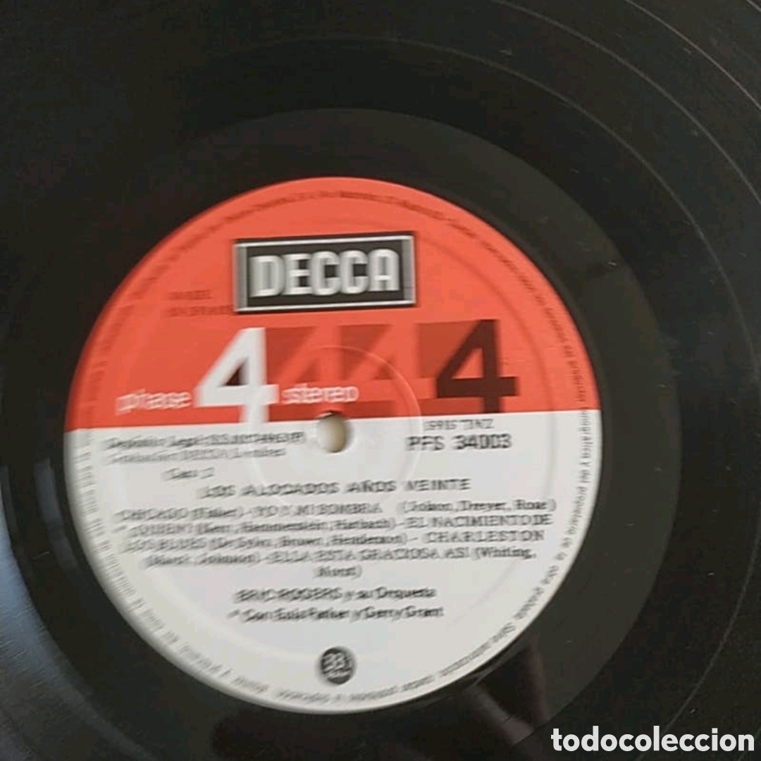 Discos de vinilo: Lp Eric Rogers y su orquesta. Los locos a&ntilde;os - Foto 4