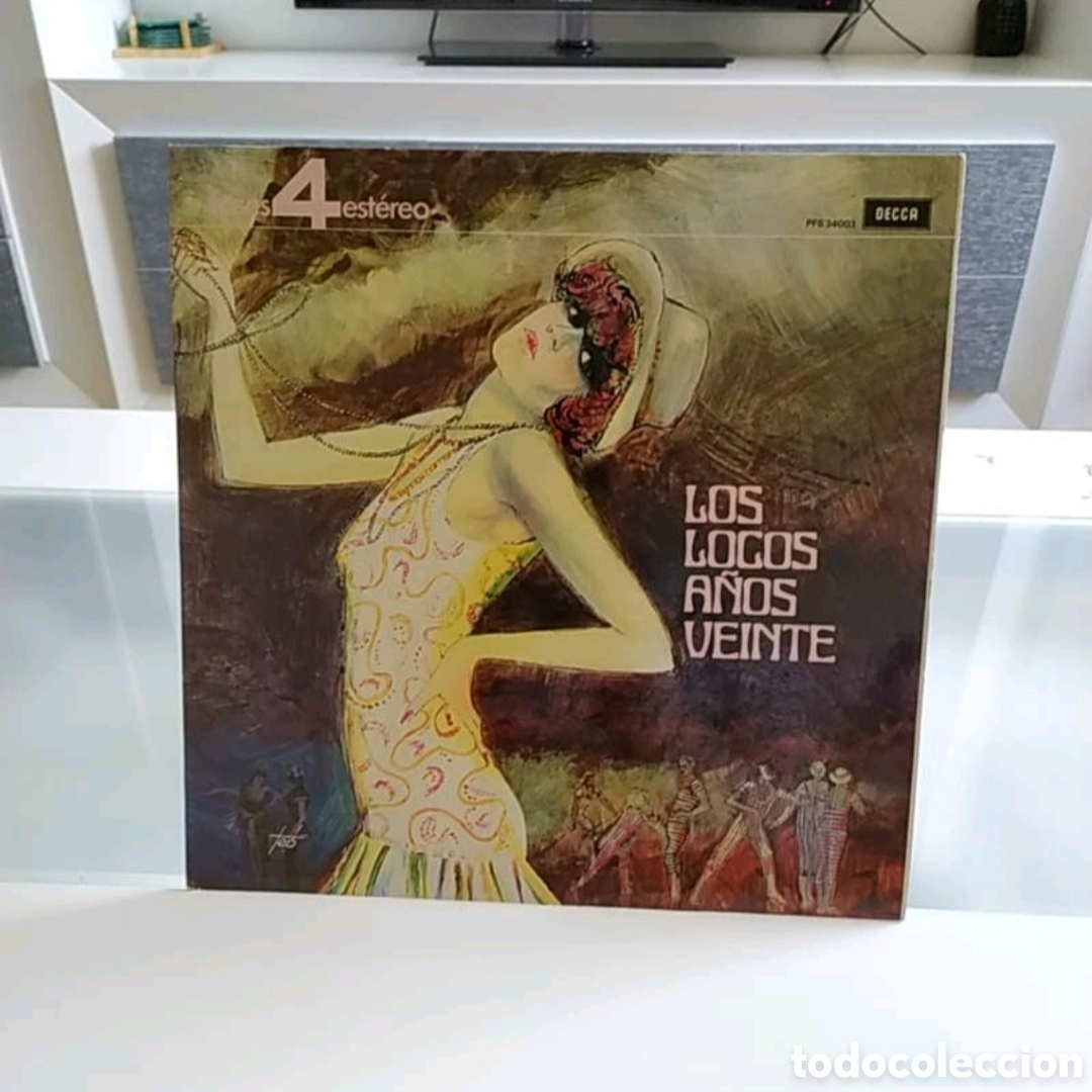 Discos de vinilo: Lp Eric Rogers y su orquesta. Los locos a&ntilde;os - Foto 1