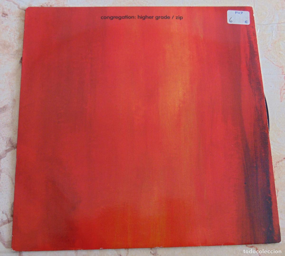 Discos de vinilo: Congregation &ndash; Higher Grade / Zip - SINGLE - MADE IN ENGLAND 1994 - Foto 1